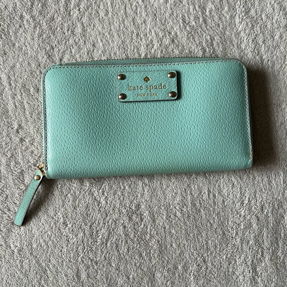 Kate Spade Mint Green Wallet